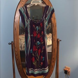 Snap flower sundress